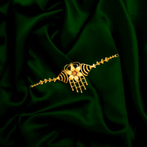 Premium 24K Gold Plated floral Minakari Choker