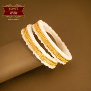 Fantastic Gold Plated Jhiri Pat Shakha pair