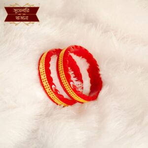 Fantastic Gold Plated Jhiri Pat Pola pair