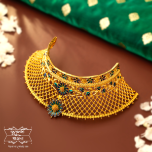 Premium Gold Plated Minakari Pushpa Choker
