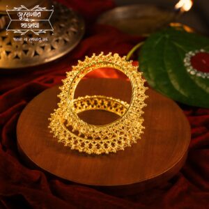 Premium Gold Plated Nakshi Kankan