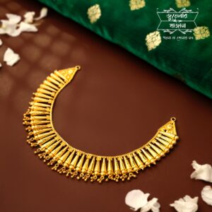 Aesthetic Gold Plated Supriti Chatai Necklace