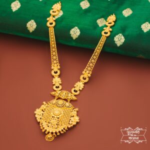 Premium Gold Plated Mayurpankhi Box Sitahar with Earrings