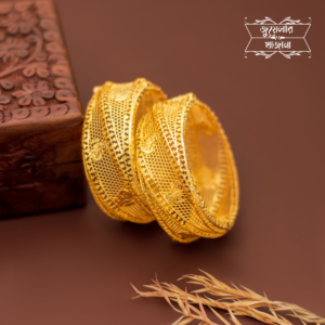 Premium Gold Plated Twister Chur Pair